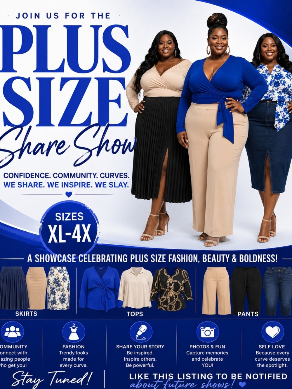 CrochetbyNetta is LIVE! Plus Size show 7/20 @ 6:15pm est